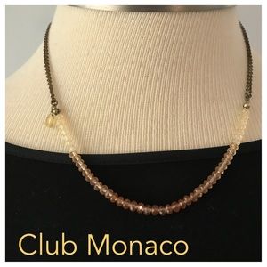 CLUB MONACO Ombré Beaded Necklace
